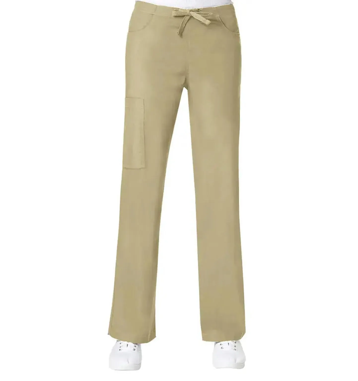 Maevn Women's Core Straight-Leg Cargo Scrub Pants