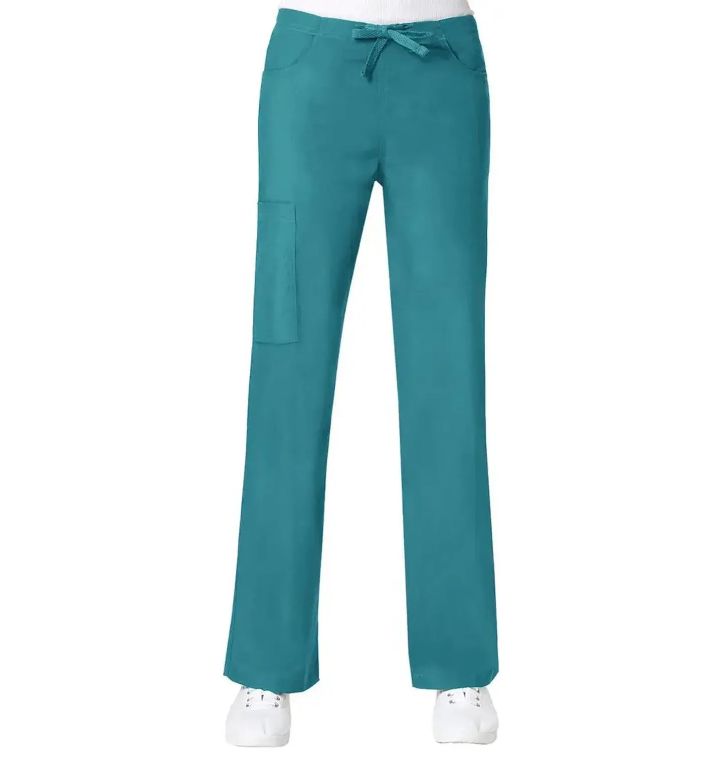 Maevn Women's Core Straight-Leg Cargo Scrub Pants
