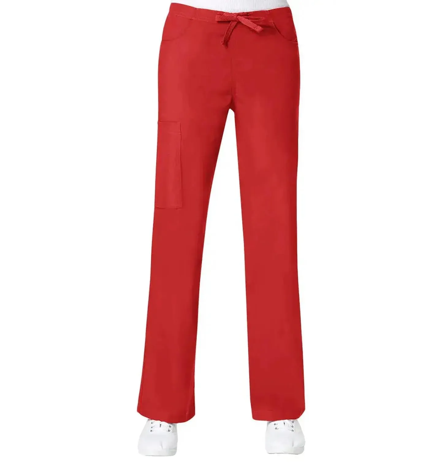 Maevn Women's Core Straight-Leg Cargo Scrub Pants