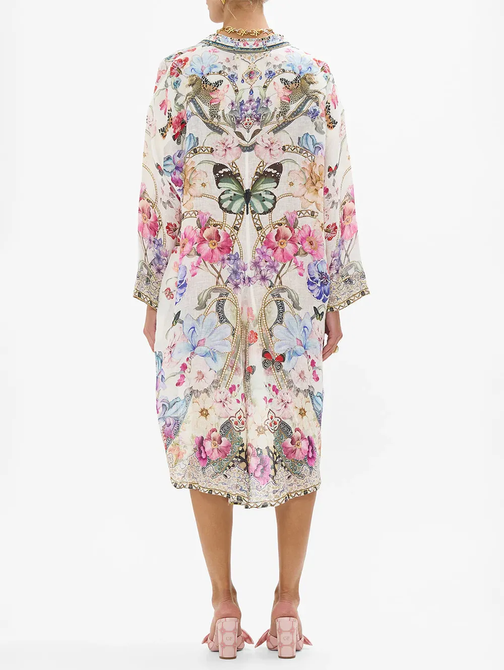 Monserrate Magic Relaxed High Low Shirt Dress