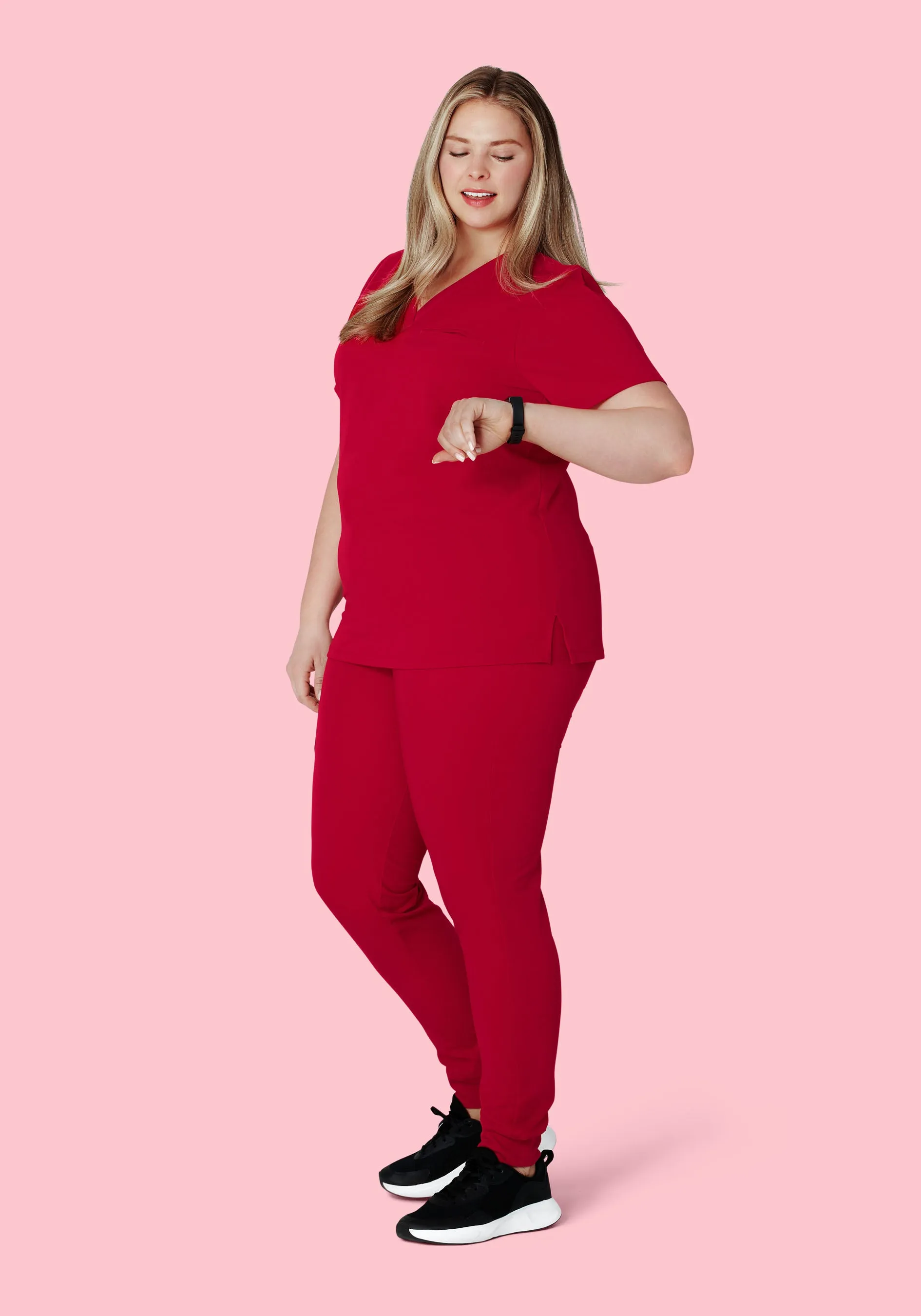 One Pocket Top Crimson